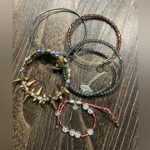Alex & Ani Bracelets Set Of 5 B58